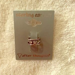 Sterling silver Ear Cuff